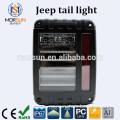 Jeep Wrangler 12V LED rear tail light Black led Rear tail light Brake turn signal Reverse light led tail light